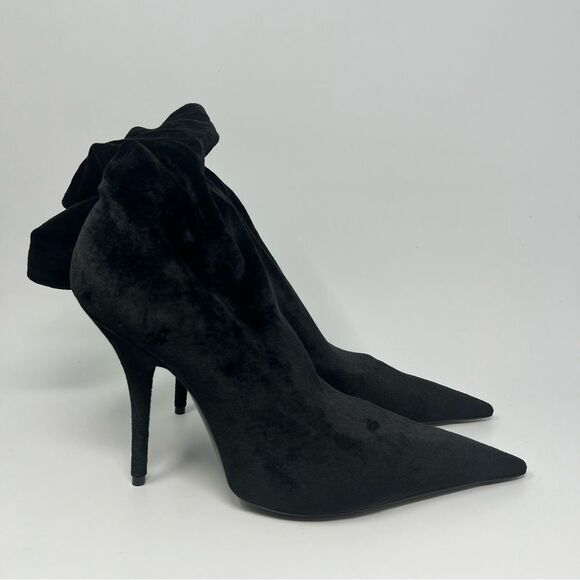 Balenciaga Velvet Knife Bootie - Picture 4 of 11